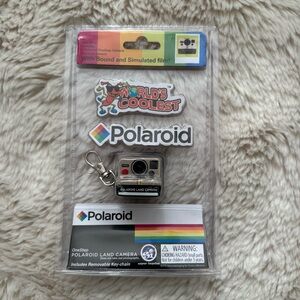 Polaroid Black Mini Camera Keychain